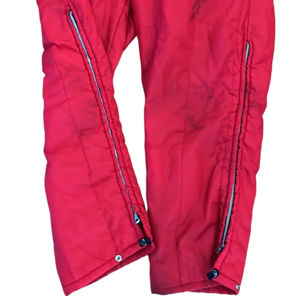 Vtg Quilted Coveralls~Snowsuit~Western Field~Montgomery Ward~Work/Insula…